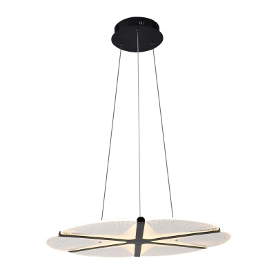 Подвесная светодиодная люстра Gerhort G61316/6BK CL  фото, kupilegko.ru