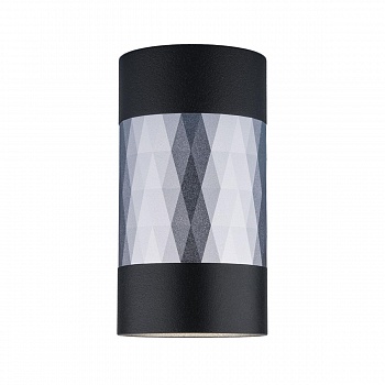 Потолочный светильник Elektrostandard Mizar DLN110 GU10 черный/серебро 4690389148712  фото, kupilegko.ru