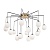 Подвесная люстра Ideal Lux Rhapsody SP16 236964  фото, kupilegko.ru