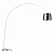 Торшер Ideal Lux Dorsale PT1 Cromo 005126  фото, kupilegko.ru