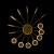 Потолочная светодиодная люстра Loft IT 10164L Gold  фото, kupilegko.ru