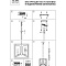 Подвесная люстра Osgona Regolo 713447  фото, kupilegko.ru