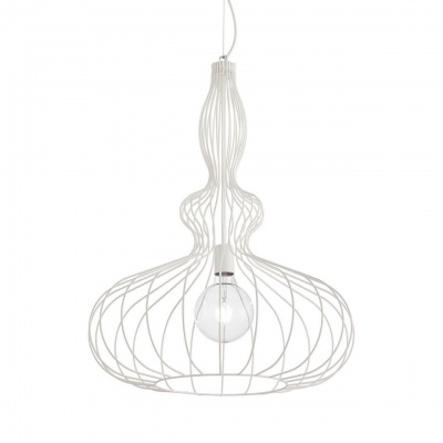 Подвесной светильник Ideal Lux Clarissa SP1 Bianco 220604  фото, kupilegko.ru