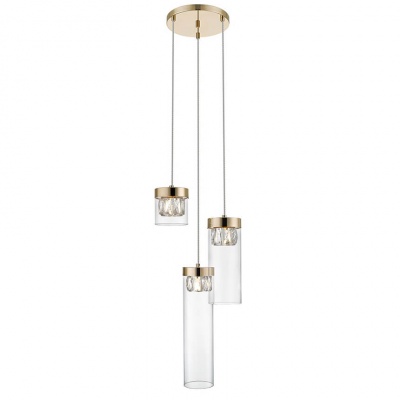 Подвесной светильник Zumaline Gem P0389-03D-F7AC  фото, kupilegko.ru