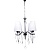Подвесная люстра Lumina Deco Alessia LDP 1726-4 CHR  фото, kupilegko.ru