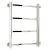 Полотенцесушитель водяной Стилье Версия-КБ 500х500 (4) П 20х20 00630-5050 AV  фото, kupilegko.ru
